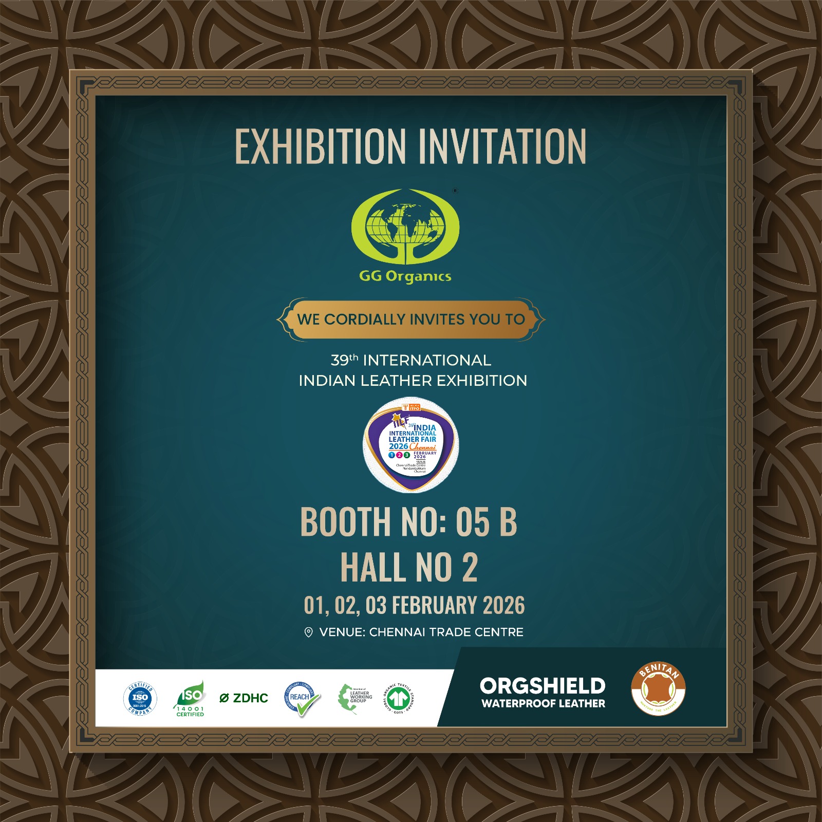 39th India International Leather Fair