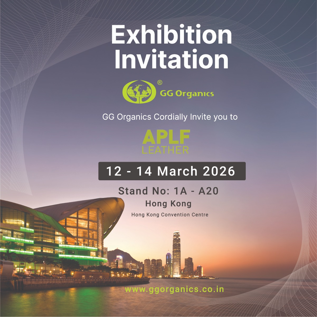 Hong Kong Convention Center (Mar 12 to 14)